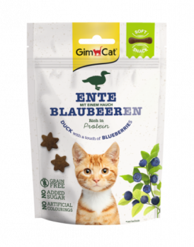 GimCat Soft Snacks Ente mit Blaubeeren 60 g