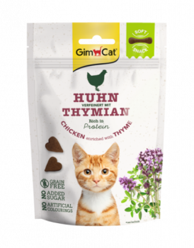 GimCat Soft Snacks Hühnchen mit Thymian 60 g