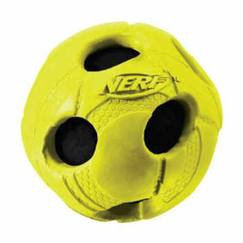 NERF DOG Wrapped Bash Ball (gummiummantelt) L=8,9 cm