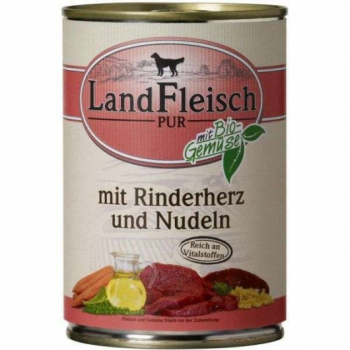 Landfleisch Classic Rinderherzen & Nudeln 400 g