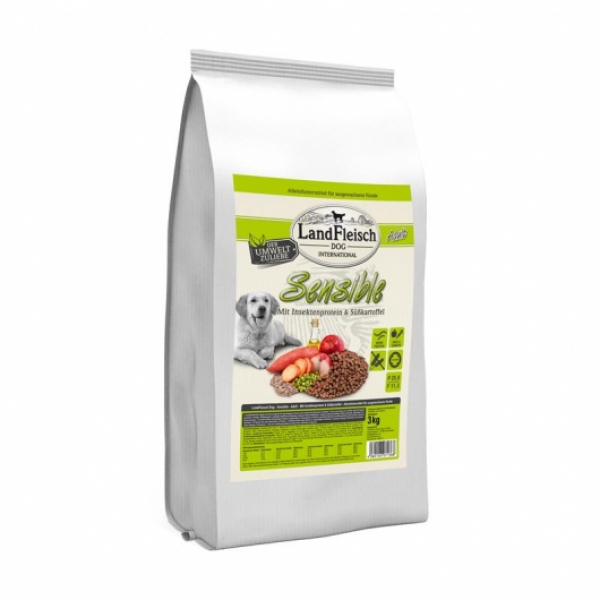 Landfleisch Dog Sensible Insektenprotein & Süßkartoffel 3KG